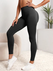Women's High-Waist Seamless Fitness Leggings